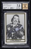 Autograph - Lou Albano [BGS 7.5 NEAR MINT+]