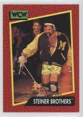 1991 Impel WCW - [Base] #103 - Steiner Brothers [EX to NM]