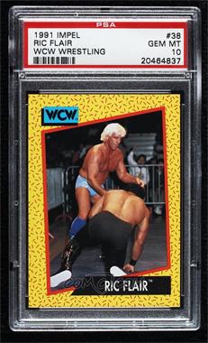 1991 Impel WCW - [Base] #38 - Ric Flair [PSA 10 GEM MT]