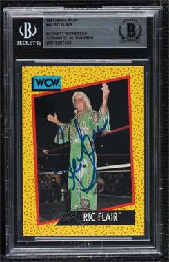1991 Impel WCW - [Base] #45 - Ric Flair [BAS BGS Authentic]