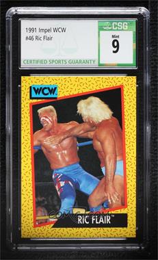 1991 Impel WCW - [Base] #46 - Ric Flair [CSG 9 Mint]