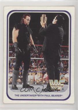 1991 Merlin WWF - [Base] - German #120 - Undertaker with Paul Bearer [EX to NM]