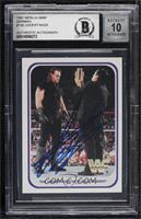 Undertaker with Paul Bearer [BAS BGS Authentic]