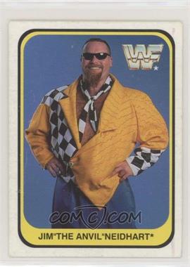 1991 Merlin WWF - [Base] - German #22 - Jim "The Anvil" Neidhart [Good to VG‑EX]