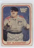 Sgt. Slaughter [Poor to Fair]