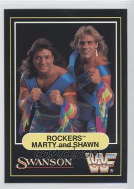 1991 Swanson WWF - [Base] #_ROCK - Rockers (Marty Jannetty and Shawn Michaels)