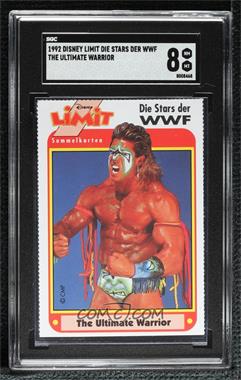1992 Disney Limit Die Stars der WWF - [Base] #_ULWA - Ultimate Warrior [SGC 8 NM/Mt]