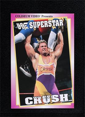 1993 Coliseum Video WWF Post Cards - [Base] #_CRUS - Crush