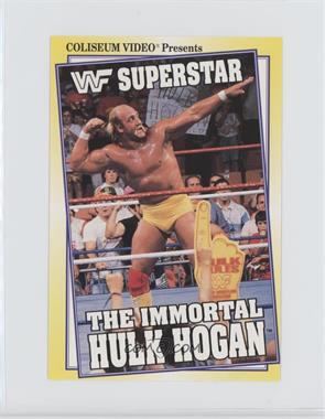 1993 Coliseum Video WWF Post Cards - [Base] #_HUHO - Hulk Hogan [Noted]