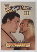 Wrestlemania III (Andre the Giant, Hulk Hogan) [Poor to Fair]
