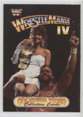 1993 Coliseum Video WWF Wrestlemania - [Base] #4 - Wrestlemania IV (Miss Elizabeth, Randy Savage)