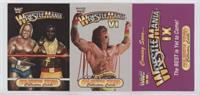 Wrestlemania, Wrestlemania VI, and Wrestlemania IX (Hulk Hogan, Mr. T, Ultimate…