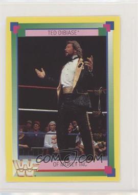 1993 Merlin World Wresting Federation Stickers - [Base] #343 - Ted Dibiase of Money Inc