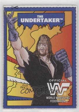 1994-2001 JusToys Bendables Figure Cards - [Base] #_UNDE - Undertaker [EX to NM]