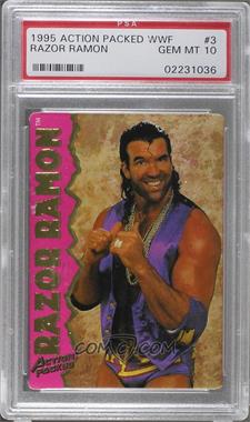 1995 Action Packed WWF - [Base] #3 - Razor Ramon [PSA 10 GEM MT]