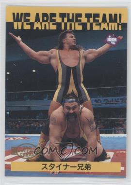 1995 BBM Pro Wrestling - [Base] #188 - We are the Team - Steiner Brothers