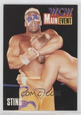 1995 CARDZ WCW Main Event - [Base] #4 - Sting [Good to VG‑EX]