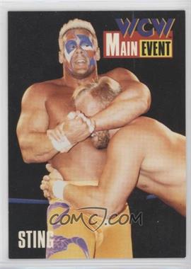 1995 CARDZ WCW Main Event - [Base] #4 - Sting