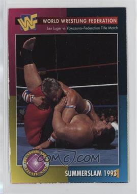 1995 WWF Magazine Cards - [Base] #11 - Summerslam 1993 [Poor to Fair]
