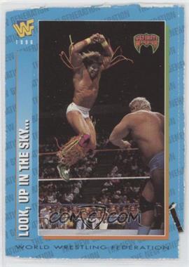 1996-98 WWF Magazine Cards - [Base] #_NoN - Look, Up in the Sky… [EX to NM]