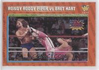 Roddy Piper vs. Bret Hart