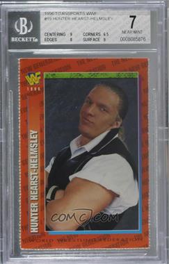 1996-98 WWF Magazine Cards - [Base] #19 - Triple H [BGS 7 NEAR MINT]