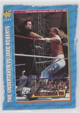 1996-98 WWF Magazine Cards - [Base] #35 - Undertaker vs Jake "The Snake" Roberts [Poor to Fair]