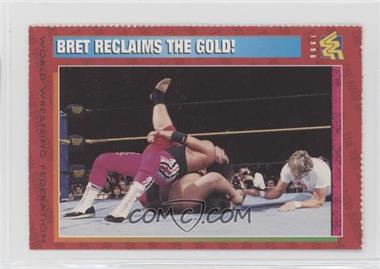 1996-98 WWF Magazine Cards - [Base] #62 - Bret Reclaims the Gold! [Poor to Fair]