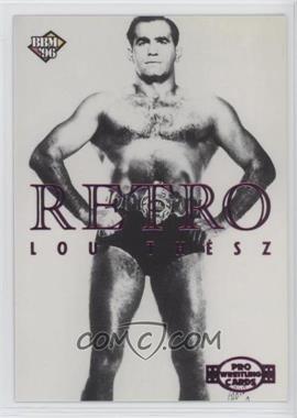 1996 BBM Pro Wrestling - [Base] #342 - Lou Thesz