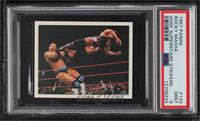 The Rock, Rocky Maivia, Owen Hart [PSA 9 MINT]