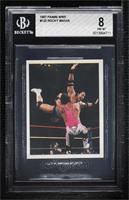 Rocky Maivia, The Rock, Bret Hart [BGS 8 NM‑MT]