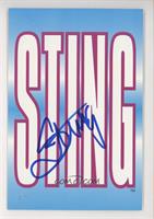 Sting [JSA Certified COA Sticker]