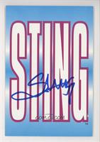 Sting [JSA Certified COA Sticker]