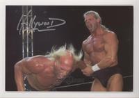 Hulk Hogan, Lex Luger [JSA Certified COA Sticker]