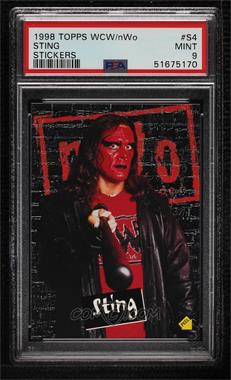 1998 Topps WCW/nWo - Stickers #S4 - Sting [PSA 9 MINT]