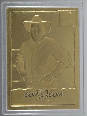 1999-05 Danbury Mint 22K Gold WWF/E - [Base] #19 - Jim Ross [Encased]