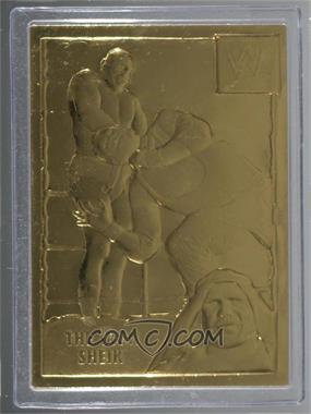 1999-05 Danbury Mint 22K Gold WWF/E - [Base] #20 - Iron Sheik [Uncirculated]