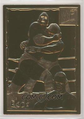 1999-05 Danbury Mint 22K Gold WWF/E - [Base] #4 - The Rock