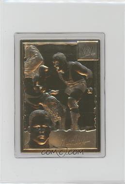 1999-05 Danbury Mint 22K Gold WWF/E - [Base] #41 - Kurt Angle