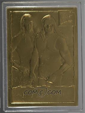 1999-05 Danbury Mint 22K Gold WWF/E - [Base] #46 - Edge & Christian [Uncirculated]