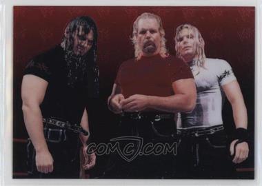 1999 Comic Images WWF SmackDown! Chromium - [Base] #30 - The Hardy Boyz With Michael Hayes