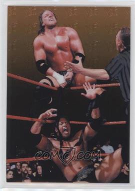 1999 Comic Images WWF SmackDown! Chromium - [Base] #84 - Triple H Vs. The Rock