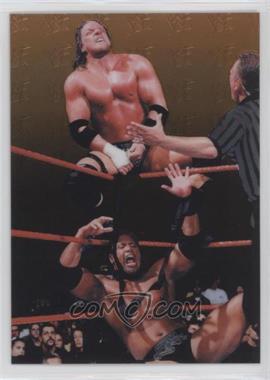 1999 Comic Images WWF SmackDown! Chromium - [Base] #84 - Triple H Vs. The Rock