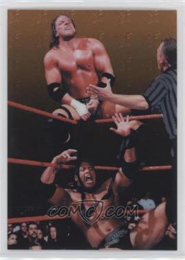 1999 Comic Images WWF SmackDown! Chromium - [Base] #84 - Triple H Vs. The Rock