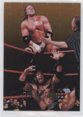 1999 Comic Images WWF SmackDown! Chromium - [Base] #84 - Triple H Vs. The Rock