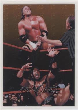 1999 Comic Images WWF SmackDown! Chromium - [Base] #84 - Triple H Vs. The Rock