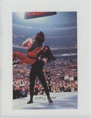 1999 Comic Images WWF WrestleMania Live! - [Base] #25 - Undertaker vs. Kane