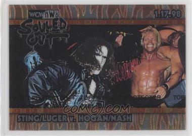 1999 Topps WCW/nWo Nitro - Chrome #C1 - Sting/Luger v. Hogan/Nash (Sold Out)