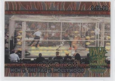 1999 Topps WCW/nWo Nitro - Chrome #C9 - WCW v. The Pac v. Hollywood (Fall Brawl)