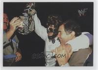 Vince McMahon Gives Mankind Hardcore Title Belt